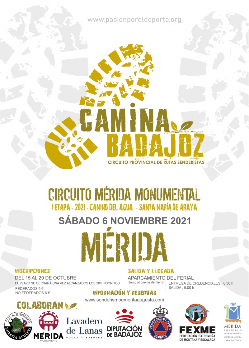 I ETAPA 2021 CAMINO DEL AGUA - Inscríbete