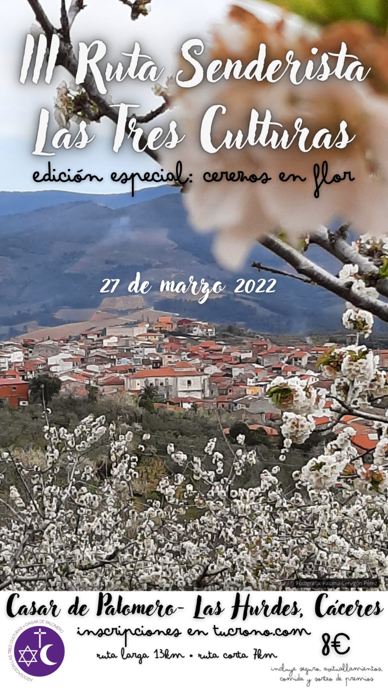 III RUTA SENDERISTA LAS 3 CULTURAS - Inscríbete