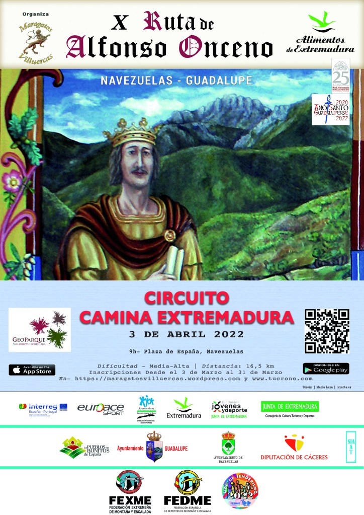 X RUTA DE ALFONSO ONCENO - Inscríbete