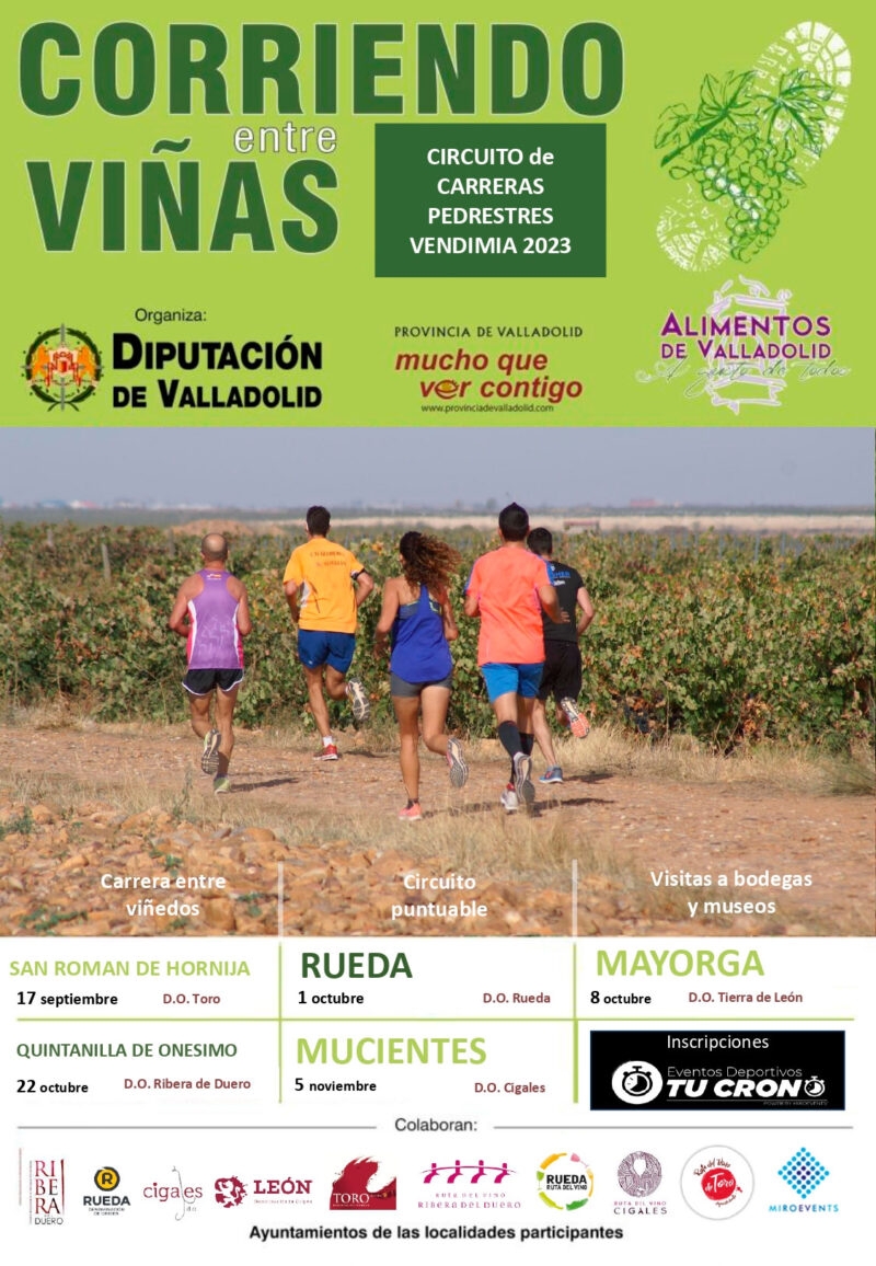 CORRIENDO ENTRE VIÑAS RUEDA - Inscríbete