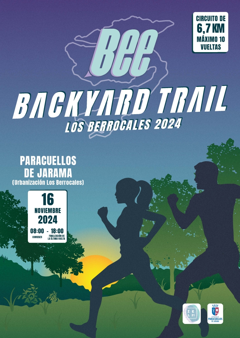 BEE BACKYARD TRAIL LOS BERROCALES 2024 - Inscríbete