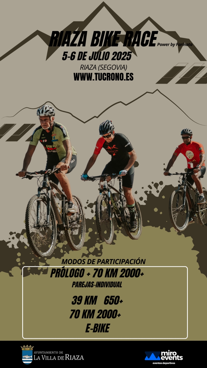 RIAZA BIKE RACE POWER BY FARINATO - Inscríbete