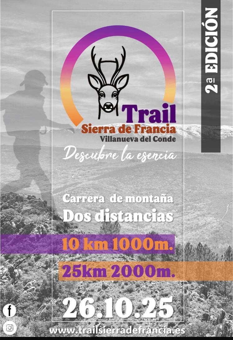 TRAIL SIERRA DE FRANCIA VILLANUEVA DEL CONDE - Inscríbete