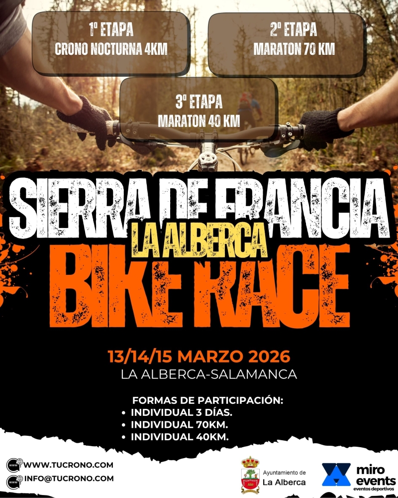 SIERRA DE FRANCIA BIKE RACE - Inscríbete
