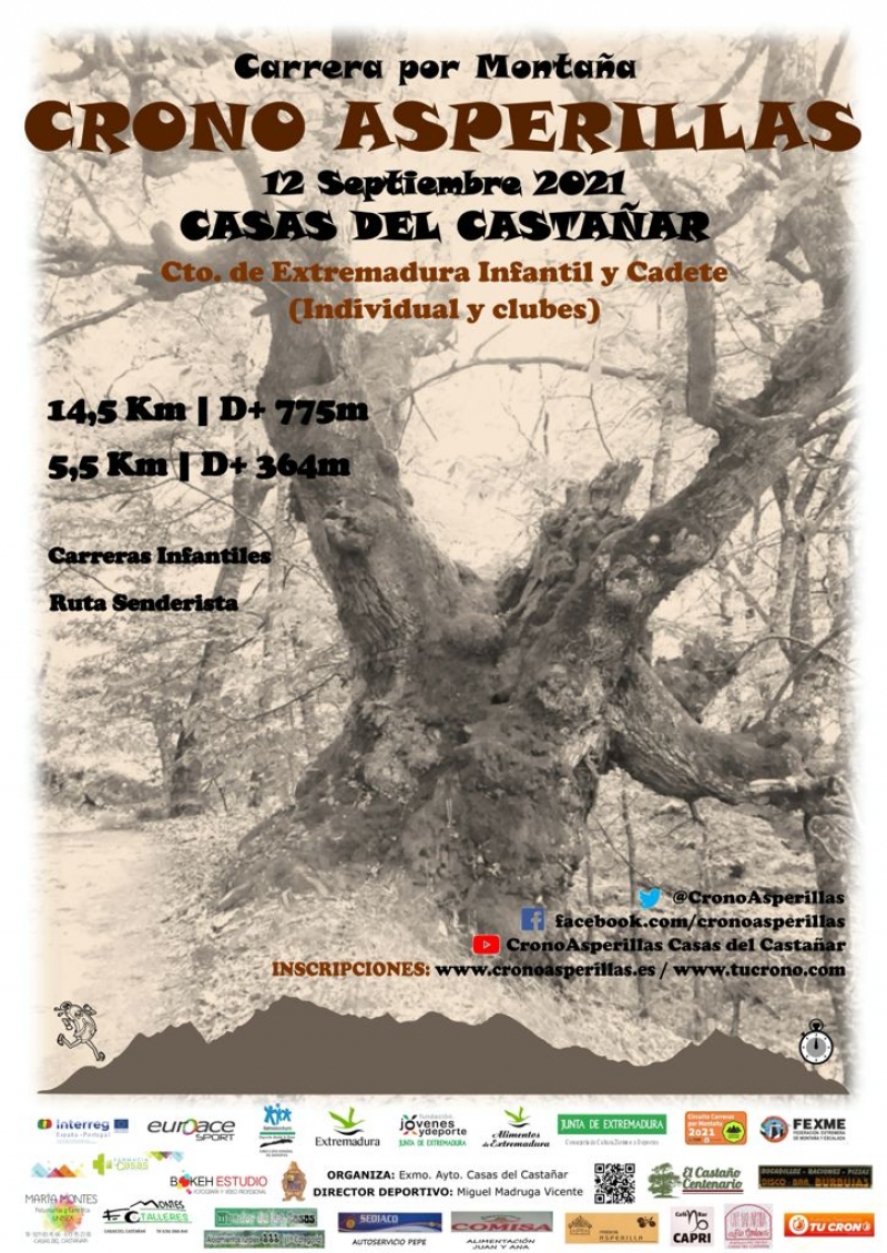 XII CRONO ASPERILLAS - Inscríbete