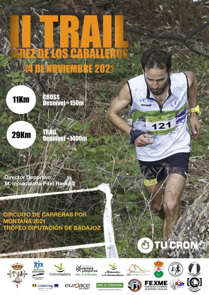 II TRAIL JEREZ DE LOS CABALLEROS - Inscríbete