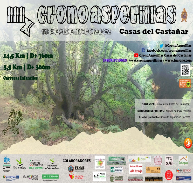 XIII CRONO ASPERILLAS - Inscreva-se