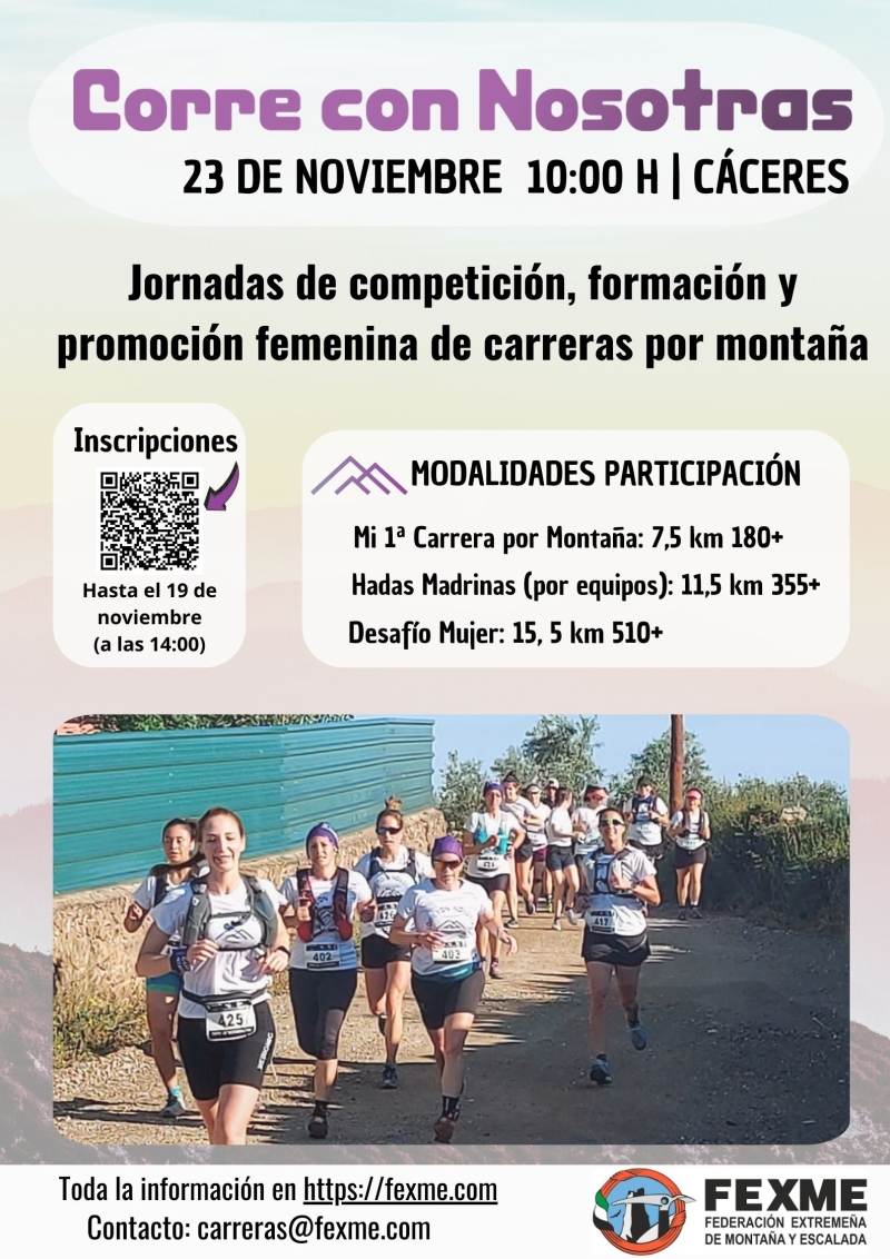 CORRE CON NOSOTRAS 2024 - Register