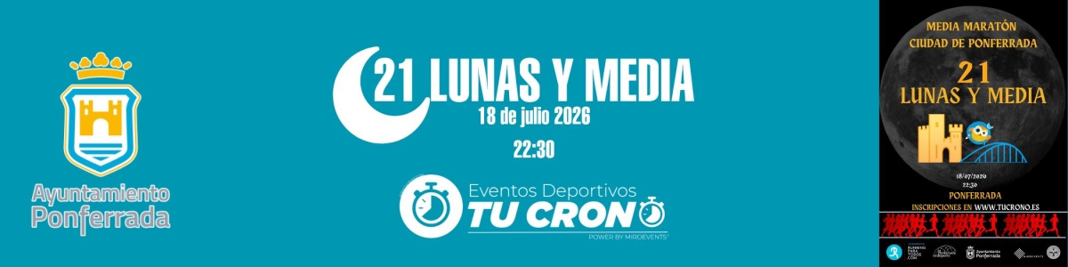 Inscripción  - 21 LUNAS Y MEDIA 