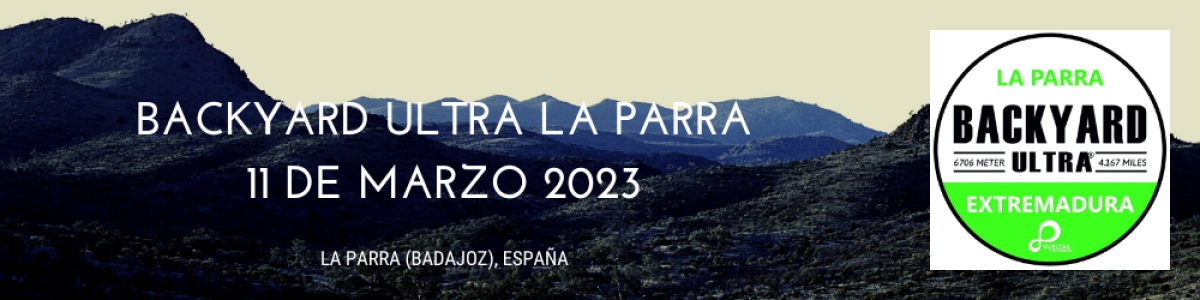 BACKYARD ULTRA LA PARRA 2023