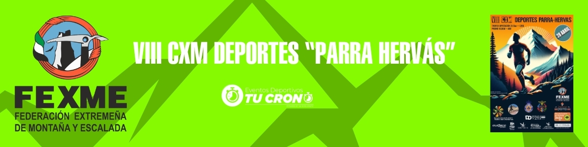 Contacta con nosotros  - VIII CXM DEPORTES PARRA HERVAS