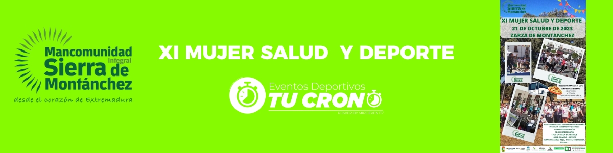 XI MUJER SALUD Y DEPORTE