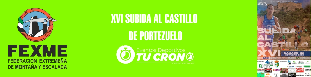 XVI SUBIDA AL CASTILLO DE PORTEZUELO